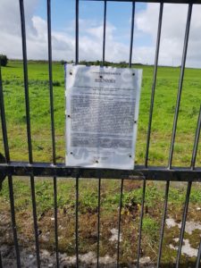 Image of Site Notice Gort Bio Gas Plant