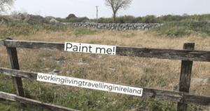 Image of a fence that needs painted