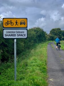 Shared Road Sign
